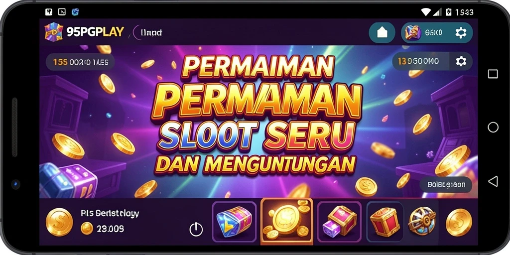 Tampilan gameplay Slot yang menarik dan penuh warna.