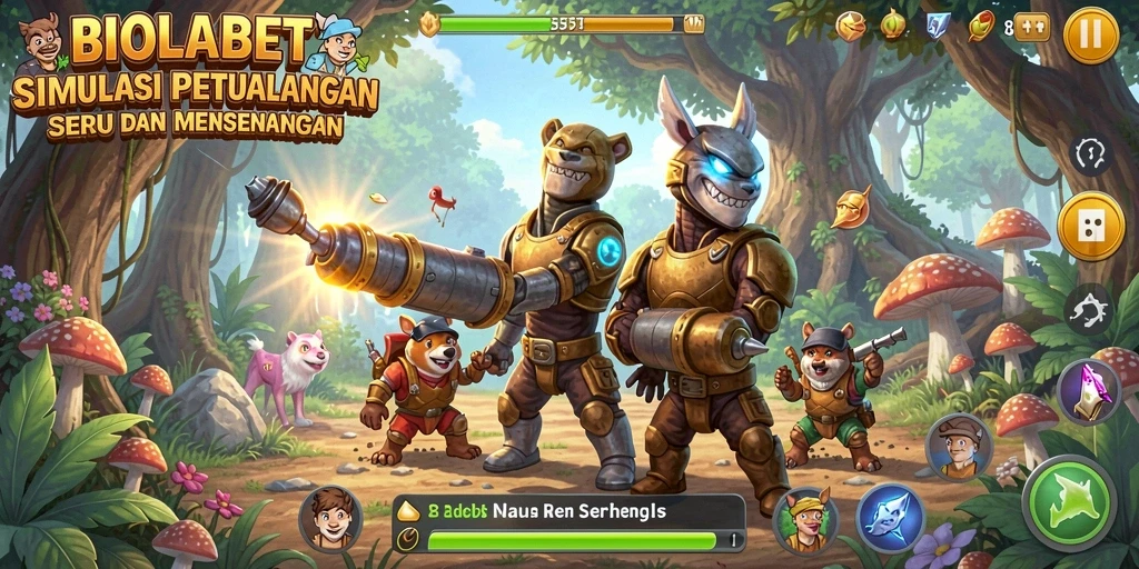 Tampilan gameplay menarik di BIOLABET dengan misi seru.