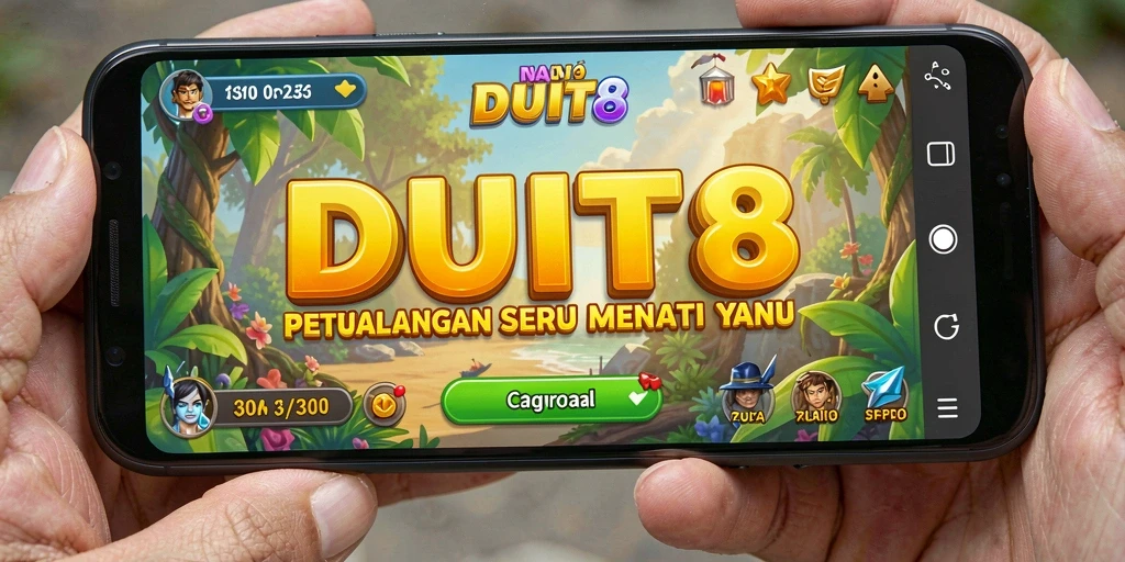 Gameplay seru dan menantang di DUIT8 dengan grafis menawan.