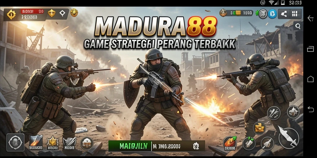 Gameplay MADURA88 yang mendebarkan dan strategis.
