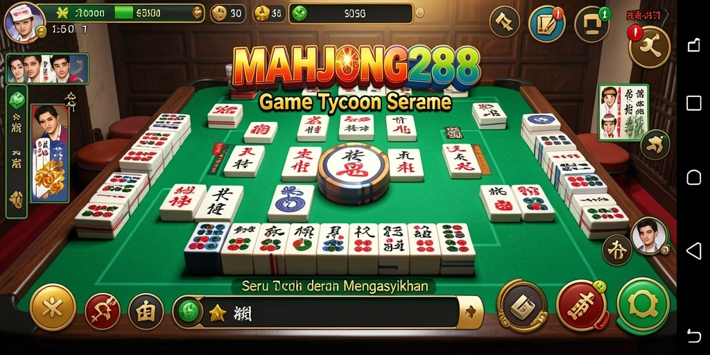 Tangkapan layar gameplay MAHJONG288 menampilkan pengalaman Tycoon yang mendebarkan.