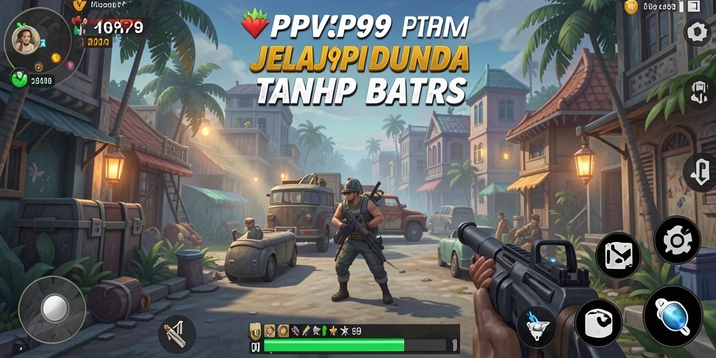 Tampilan gameplay Open World PPV99 yang menakjubkan.