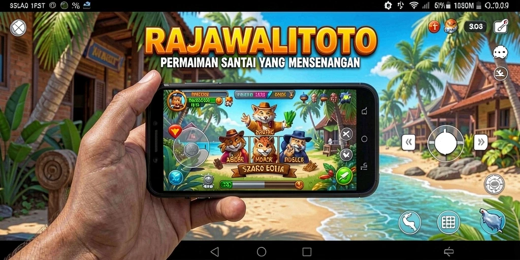 Screenshot RAJAWALITOTO menampilkan aksi seru dalam permainan Casual.
