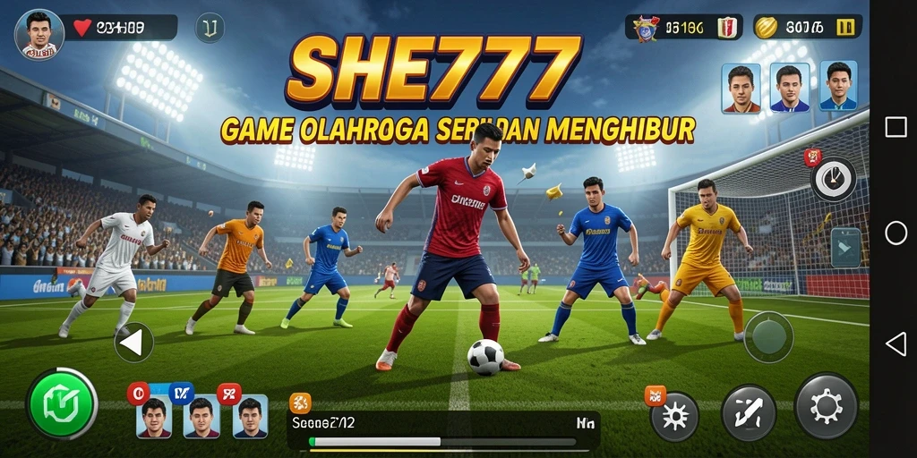 Tampilan gameplay <strong>SHE777</strong> yang seru dan menegangkan dalam olahraga.